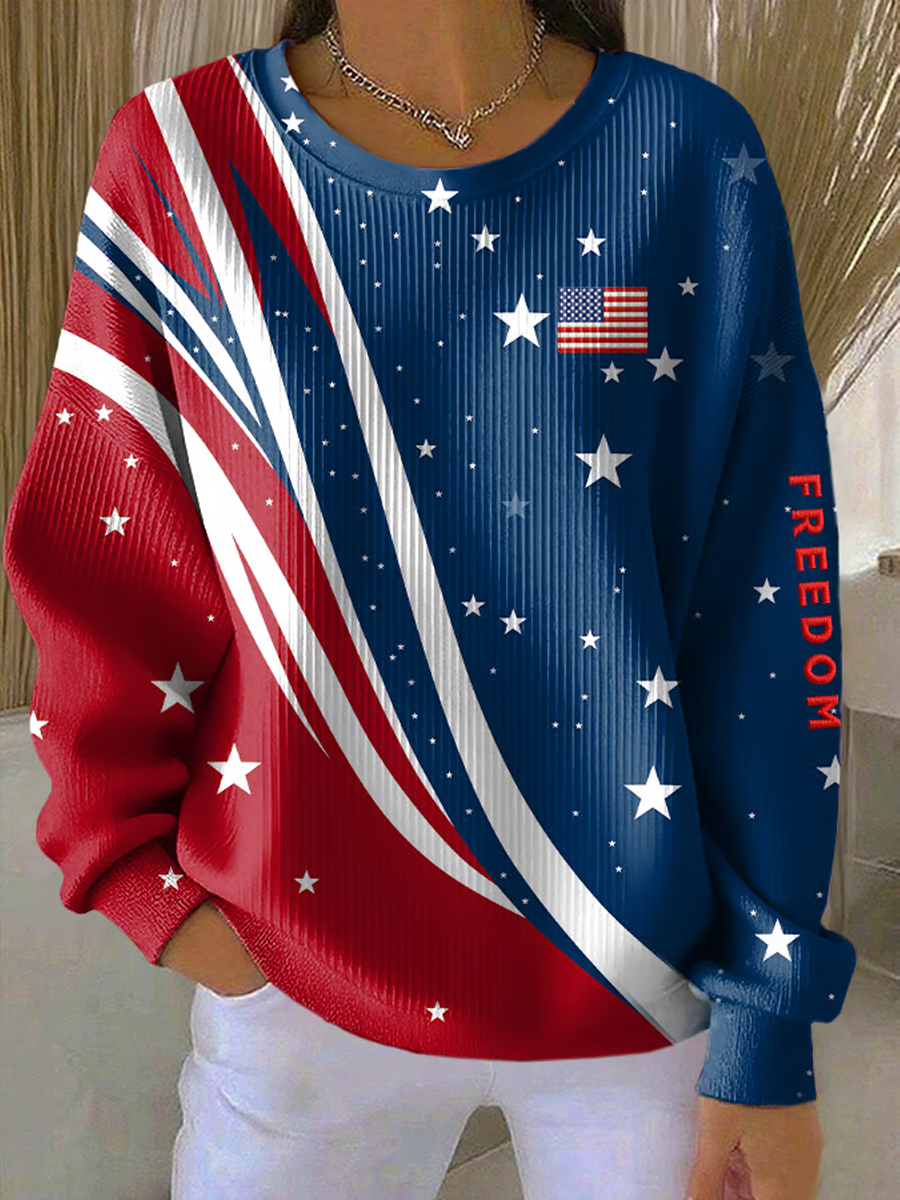 Women's Freedom Is Not Free R.I.P Charlie Kirk Casual Sweatshirt