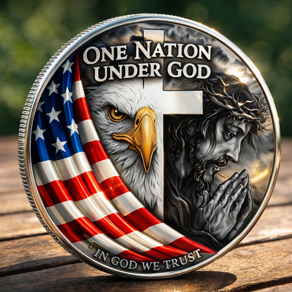 One Nation Under God 250 Years Commemorative Coin (1776–2026)