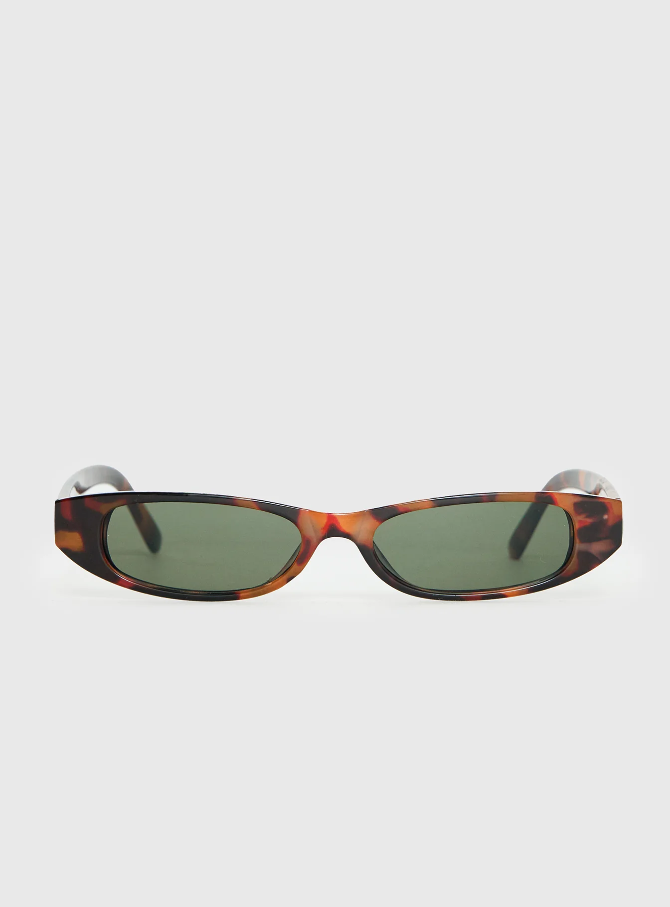 Bowery Slim Sunglasses Tort / Green