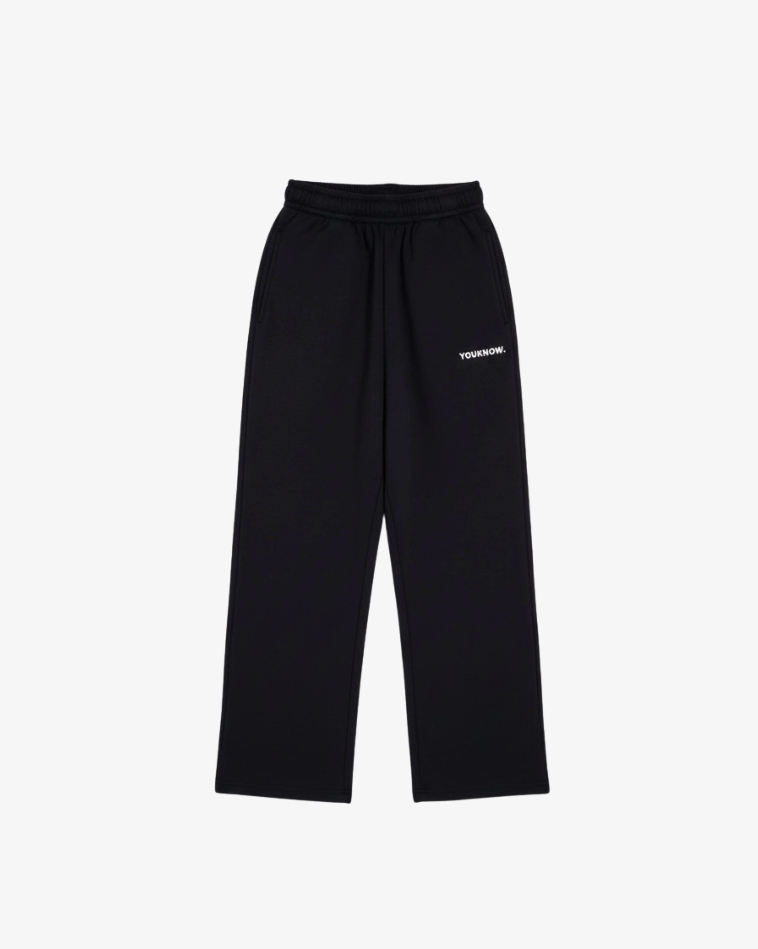 Core Wide Leg Sweatpants | Black