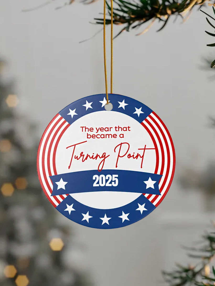 The Year That Became A Turning Point 2025 Acrylic Decorative Ornament