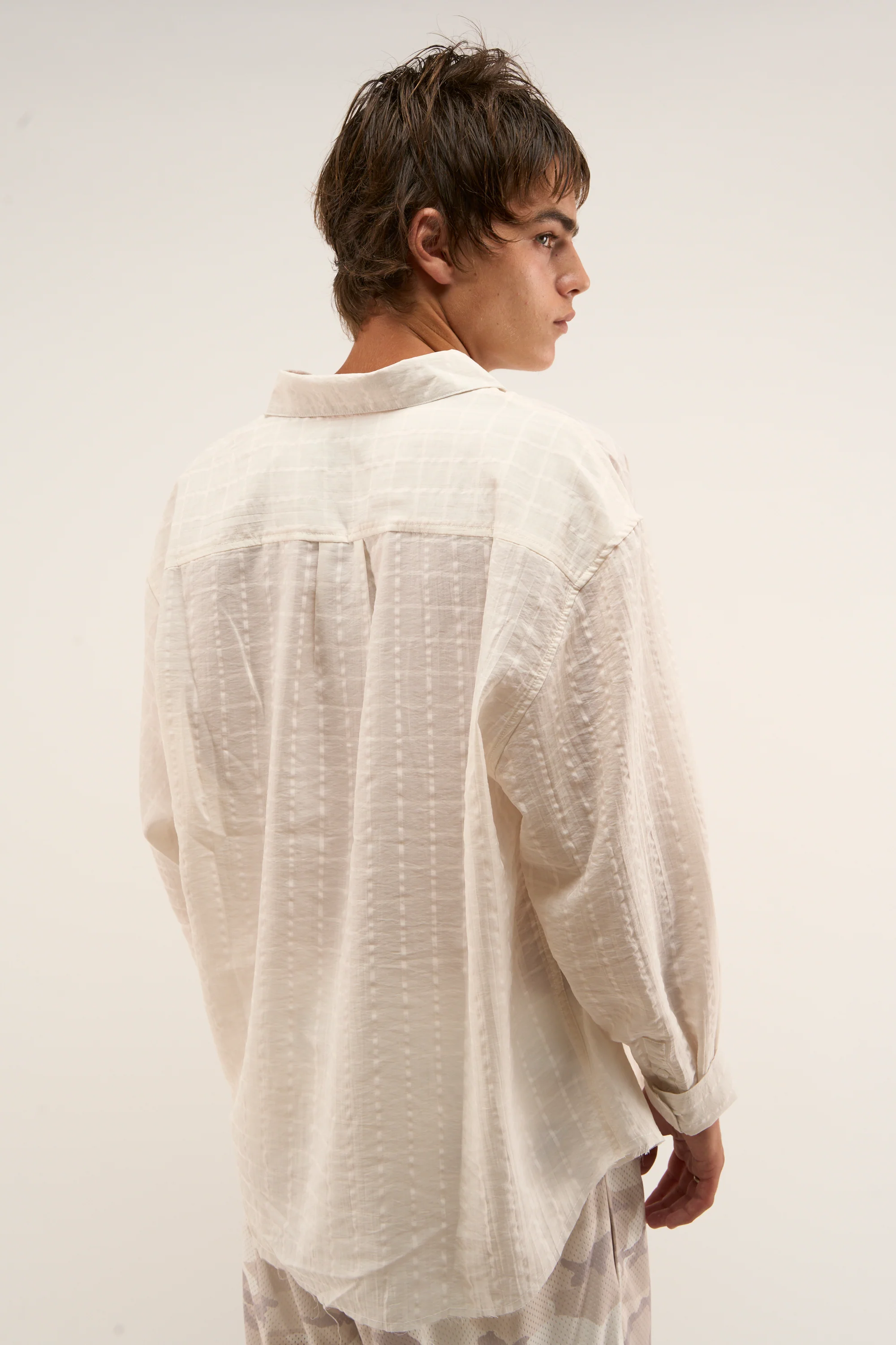 70s Summer Ecru Shirt