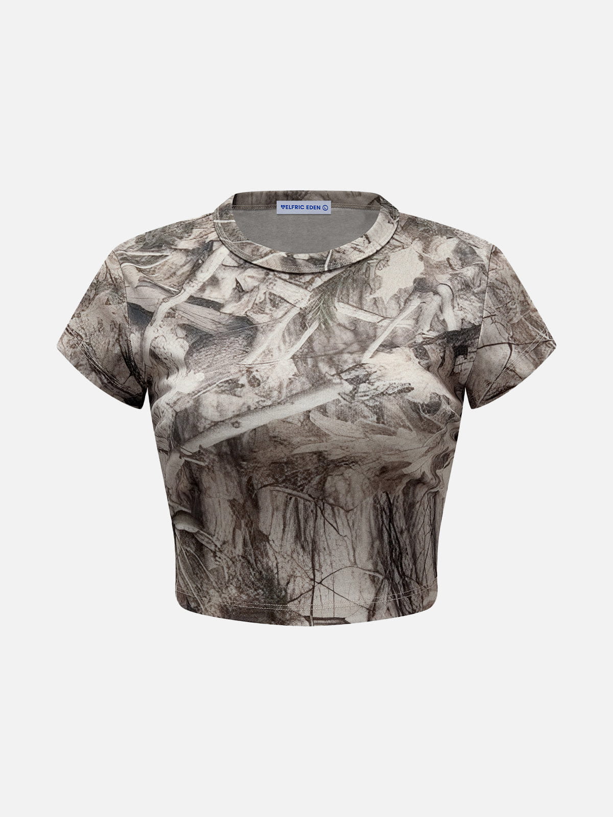 Aelfric Eden CAMO Forest Cropped Baby Tee