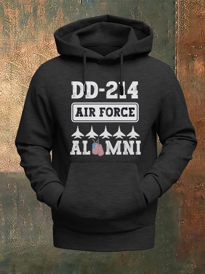 Men's Veterans Day DD214 Air Force Classic Hoodie