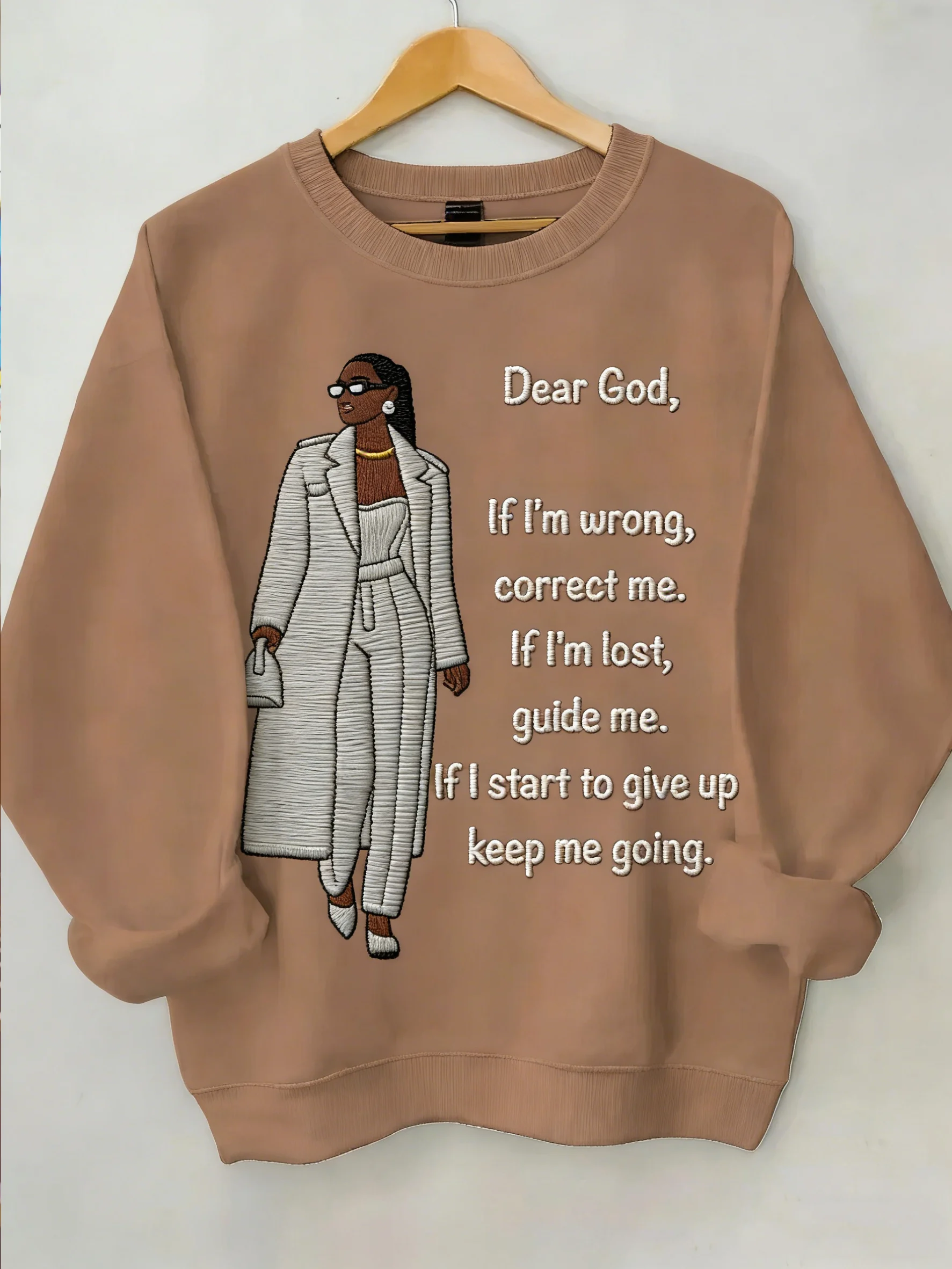 Woman African American Woman Religious Belief Printed Top