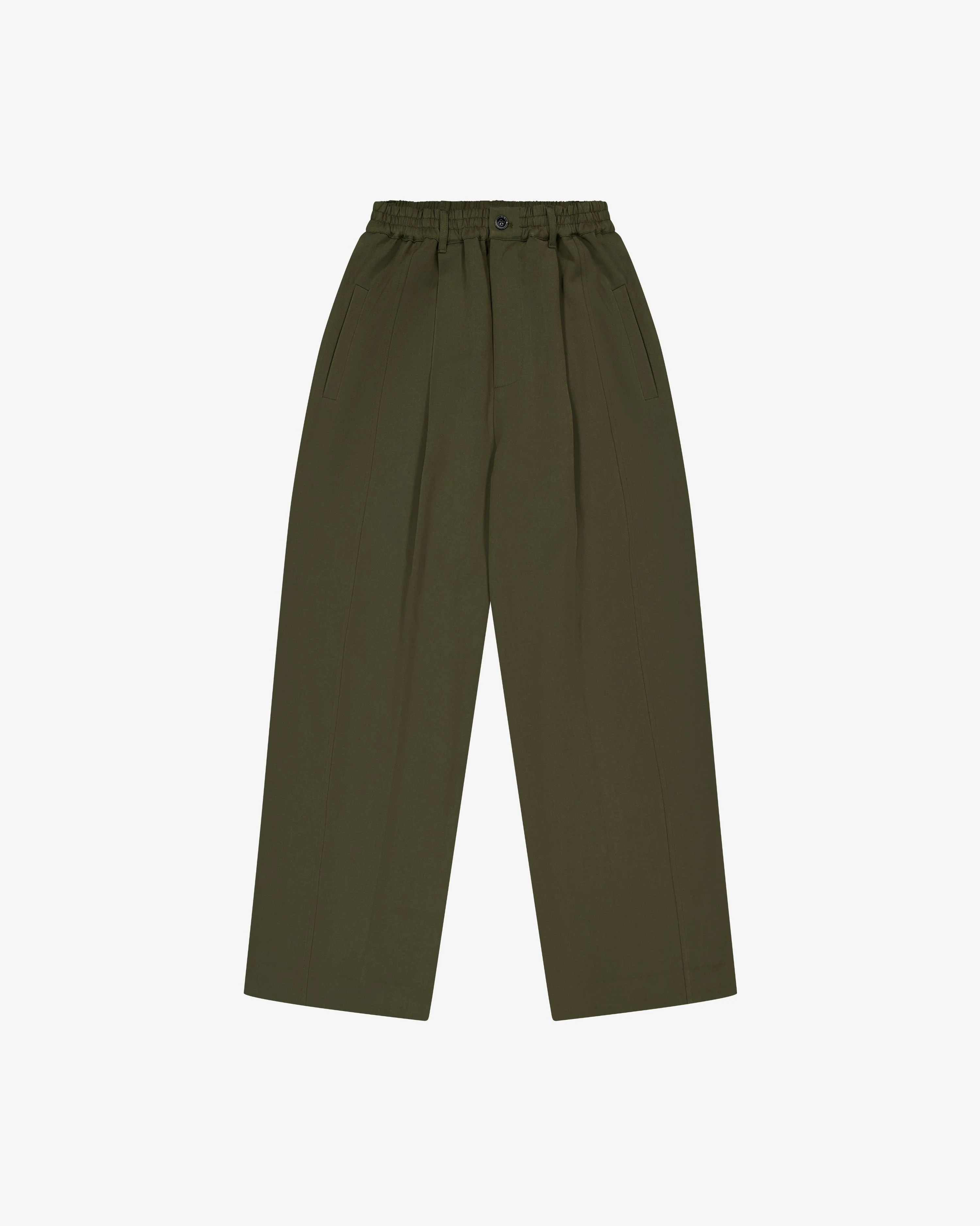 Nothing Pleated Pants | Olive