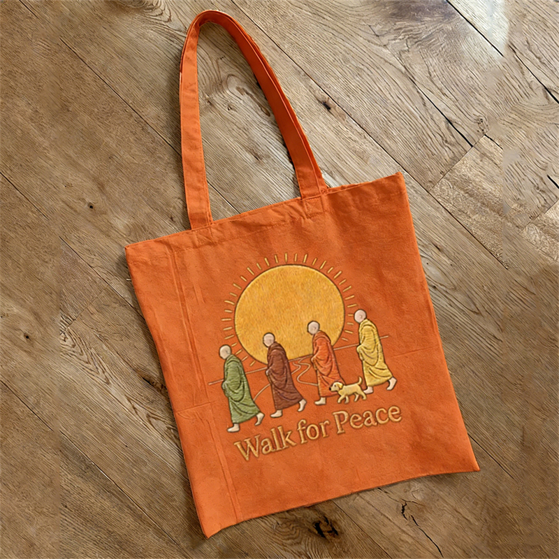 Walk For Peace Mission Journey Ecofriendly Tote Bag