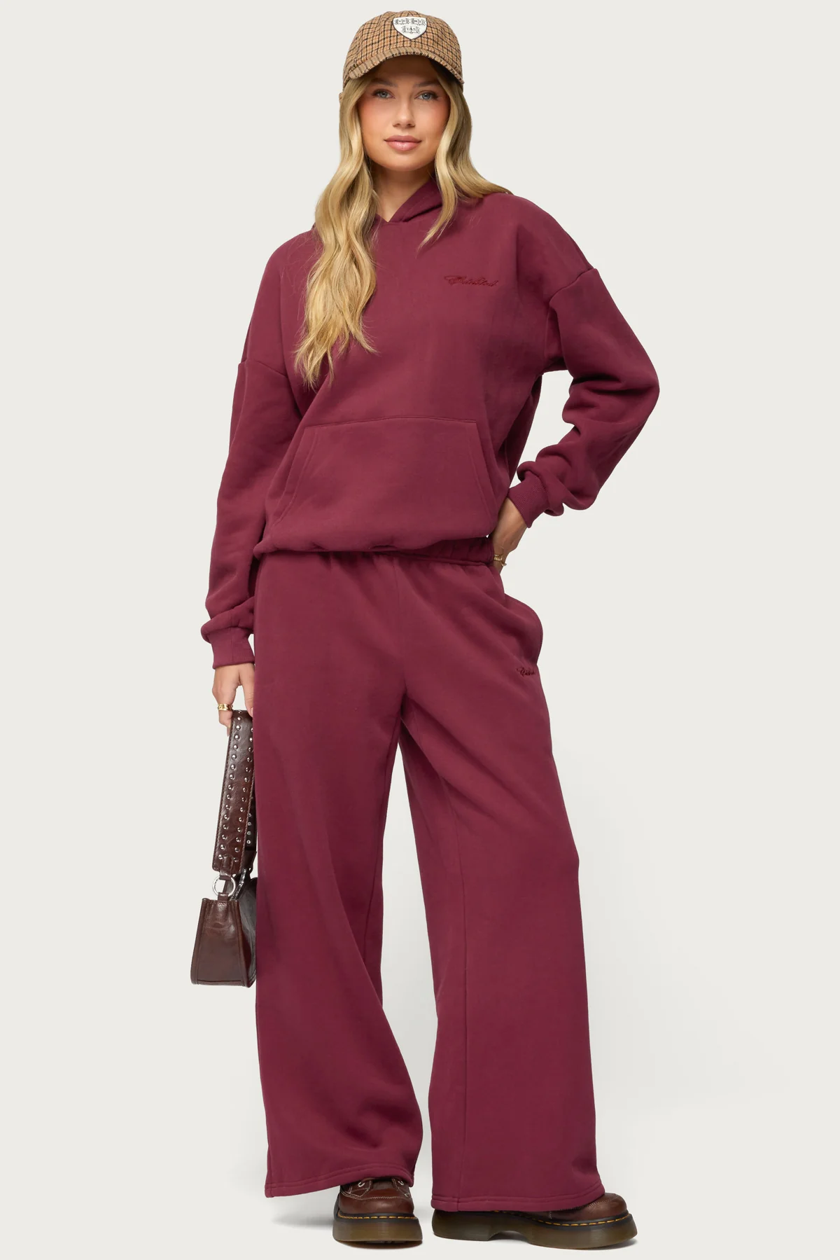 Basic Girl Wide Leg Edikted Sweatpants