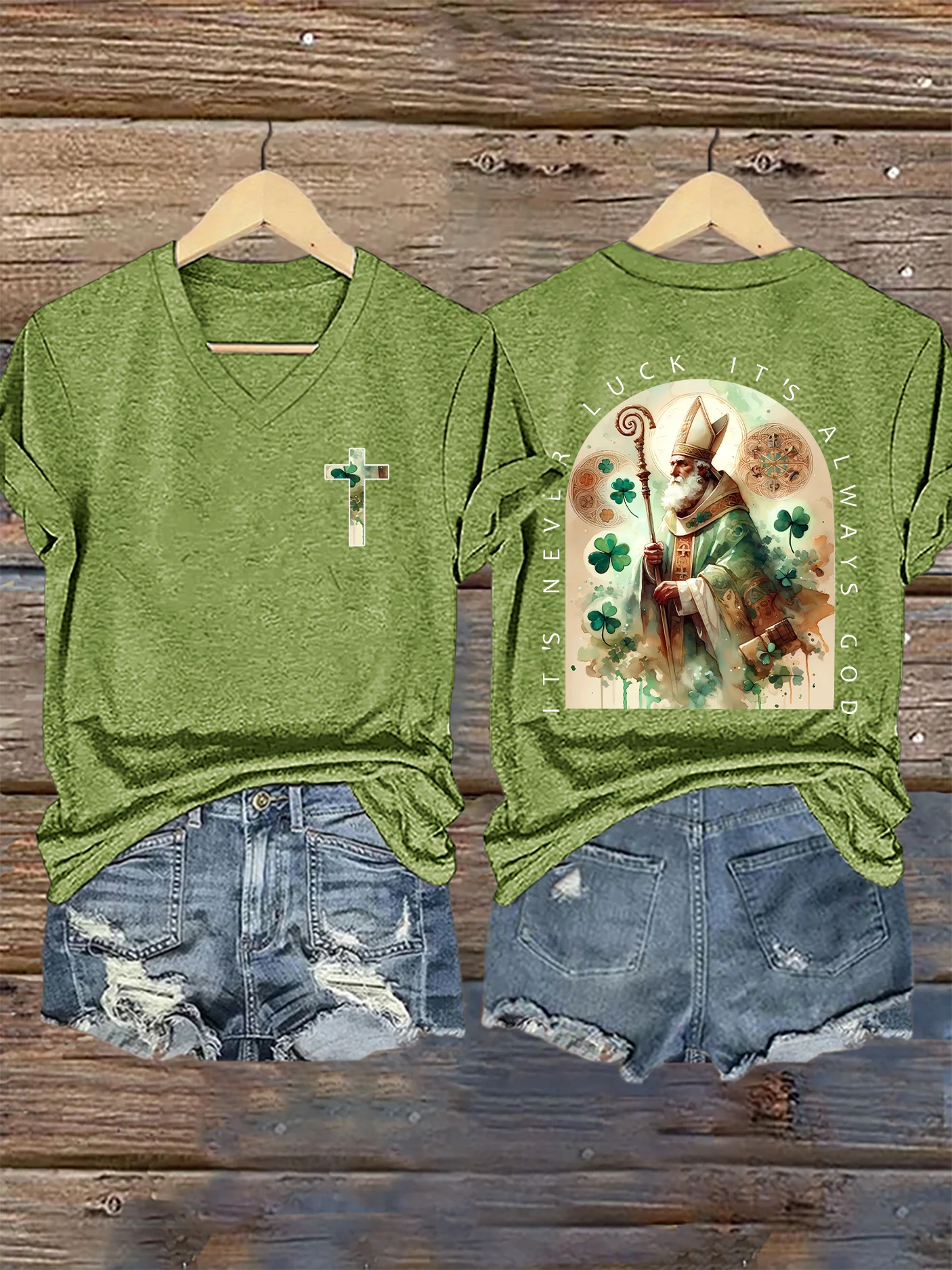 Women's Casual Printed Short-Sleeve T-Shirt