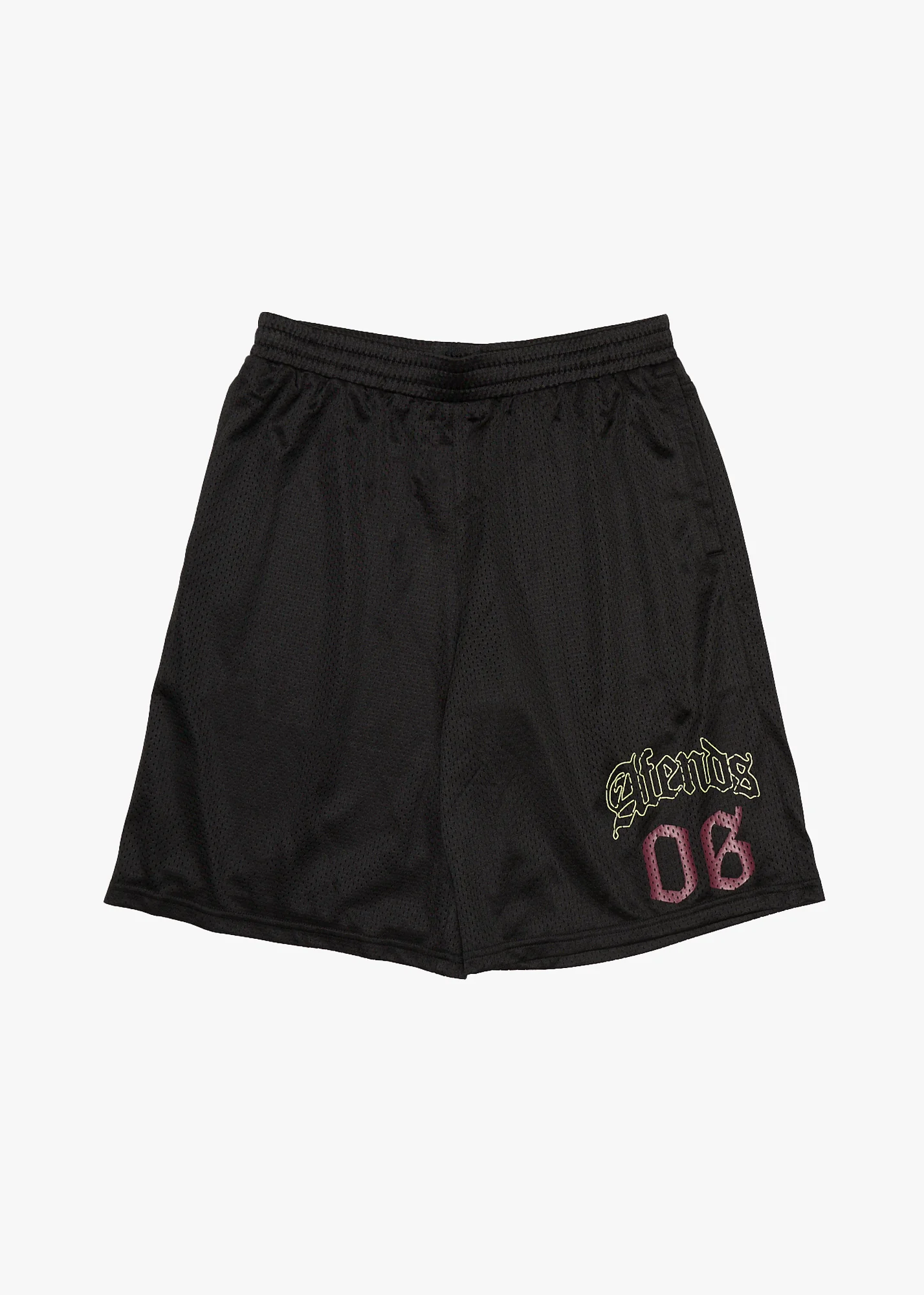 AFENDS Mens Zero Six - Basketball Short 22" - Black