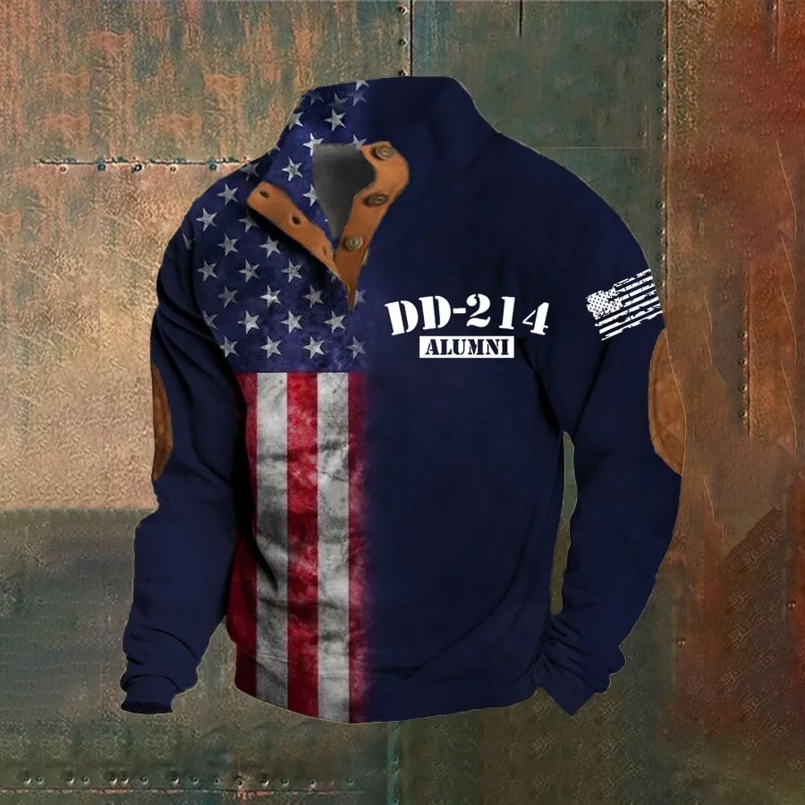 Men's Retro Veteran Sweatshirt