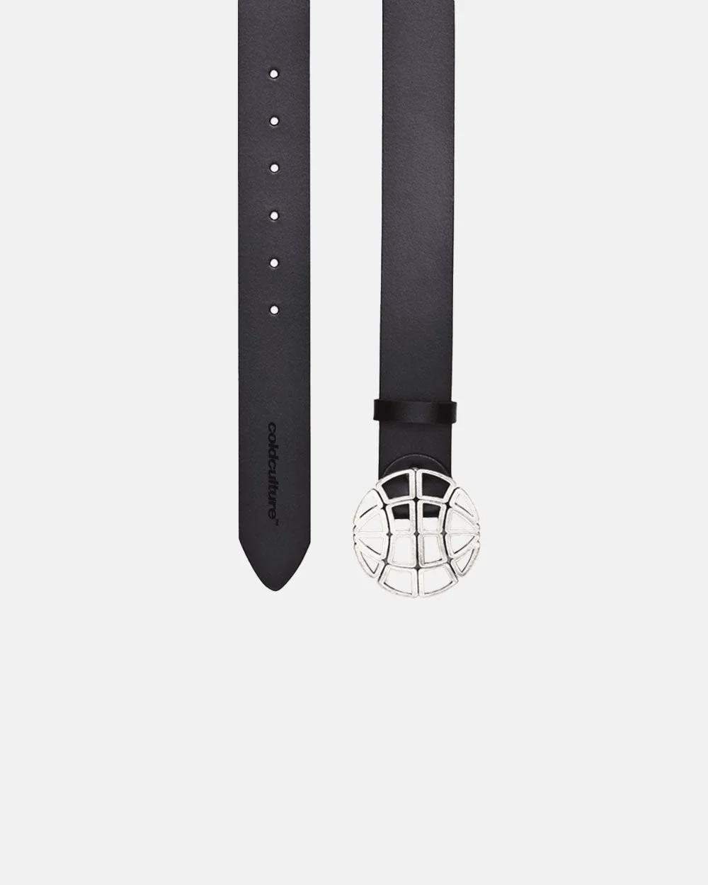 WORLD LEATHER BELT BLACK