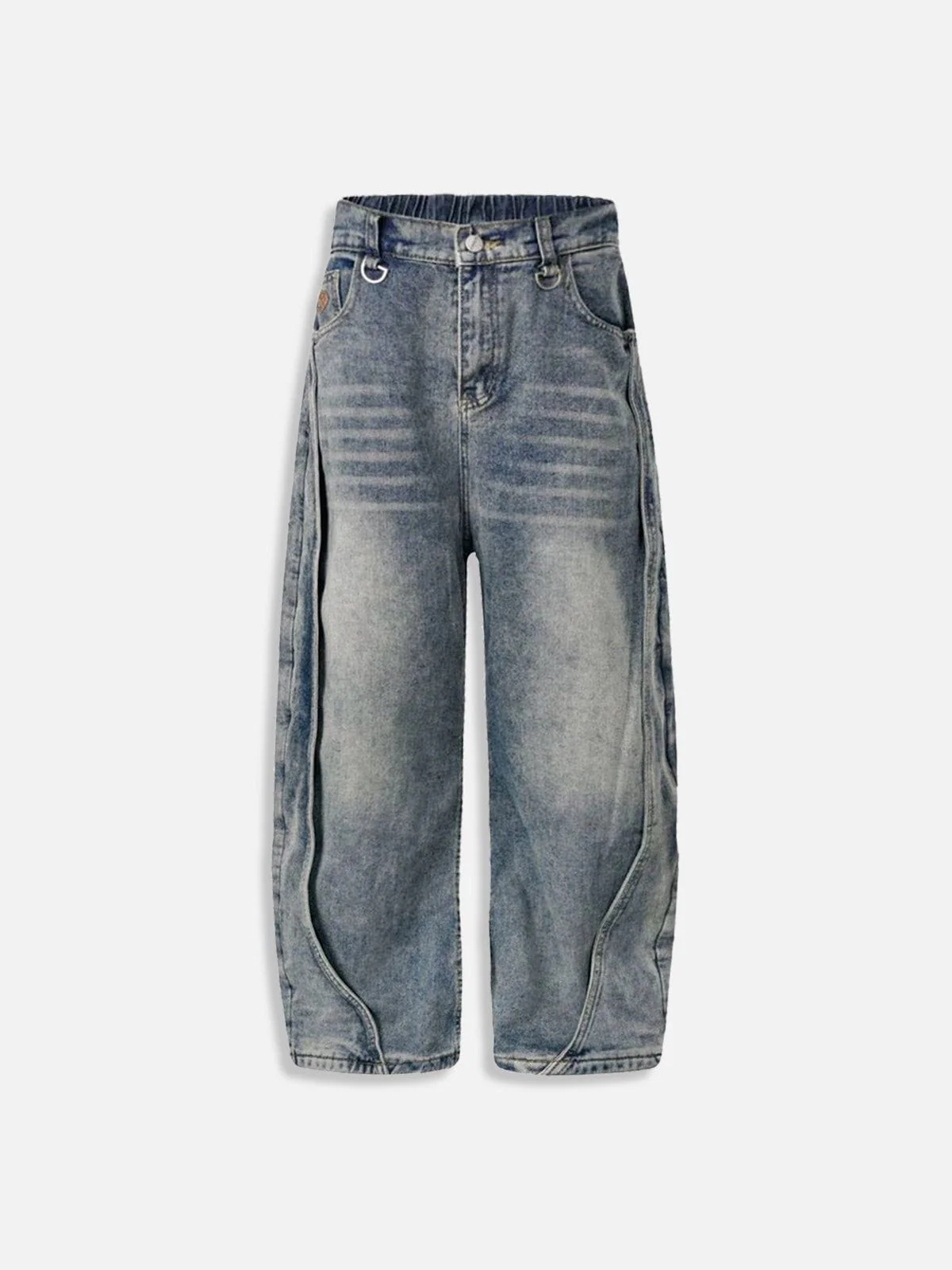 Aelfric Eden Baggy Patchwork Jeans