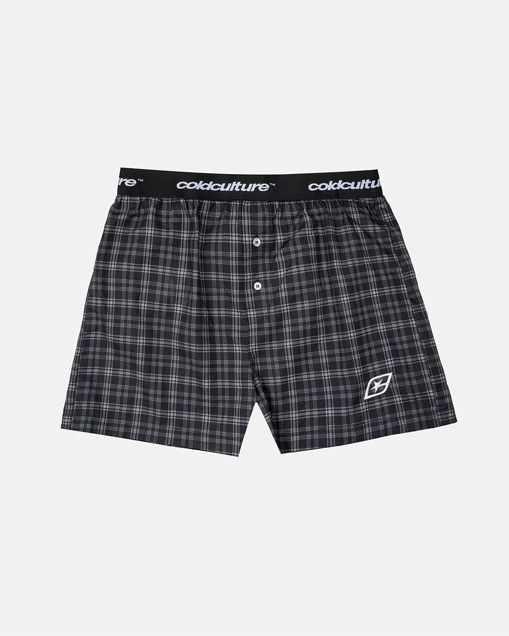 MIDNIGHT BOXERS PACK BLACK CHECKS