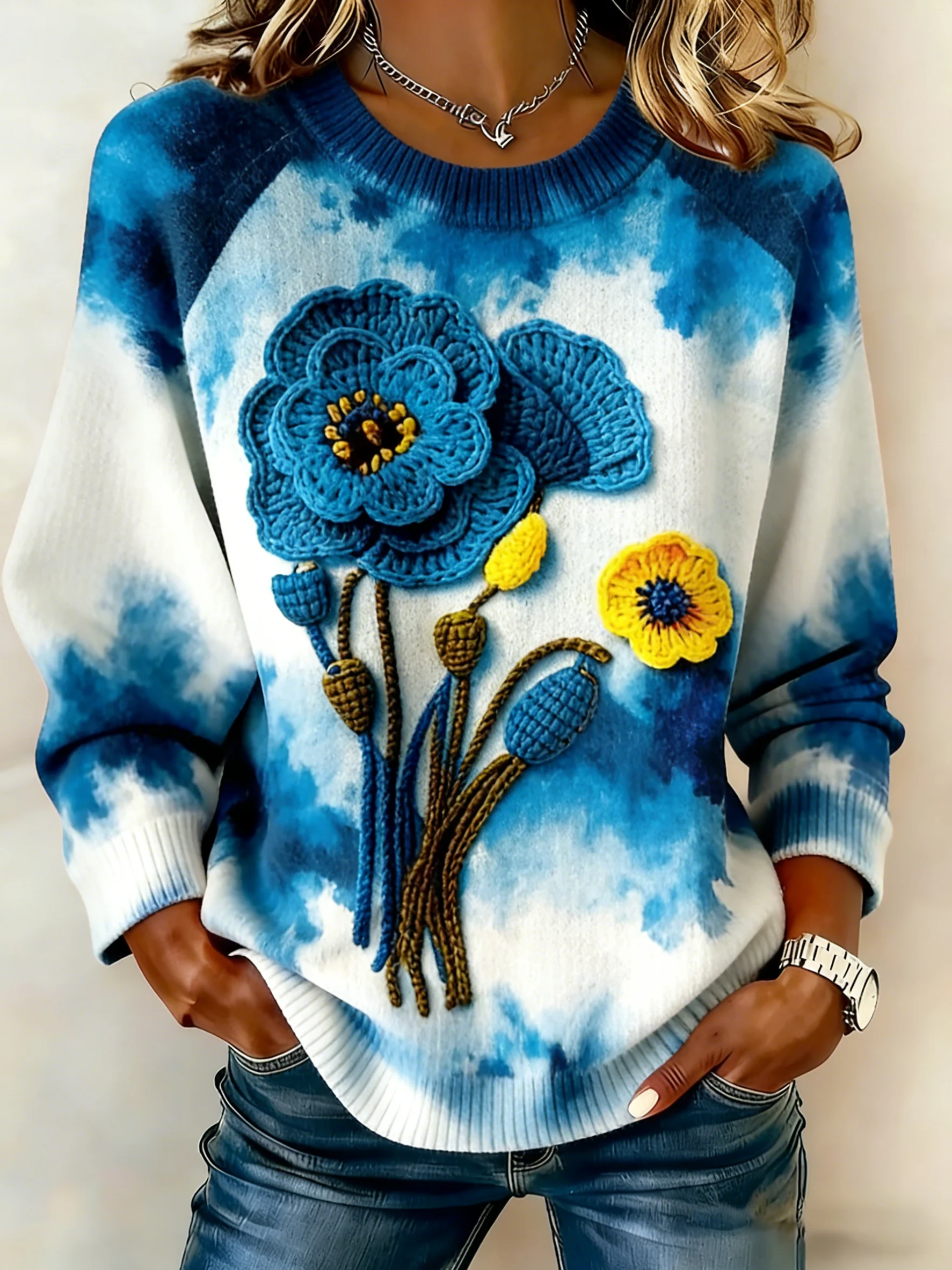 Women's Floral Print Top-Fast Shipping