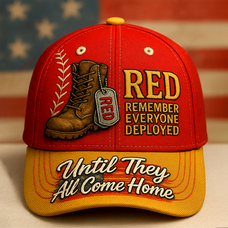 Red Friday Casual Hat