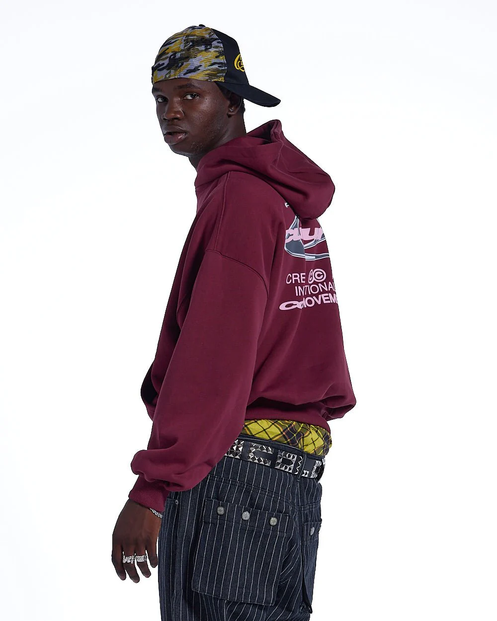 DYNAMIC HOODIE BURGUNDY