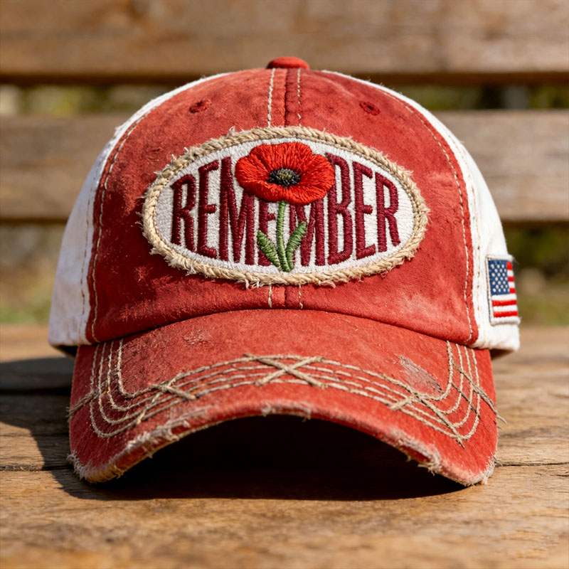 Memorial Day Print Hat