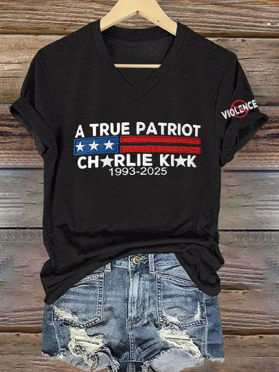 Women's Freedom Is Not Free R.I.P Charlie Kirk Short Sleeve T-Shirt