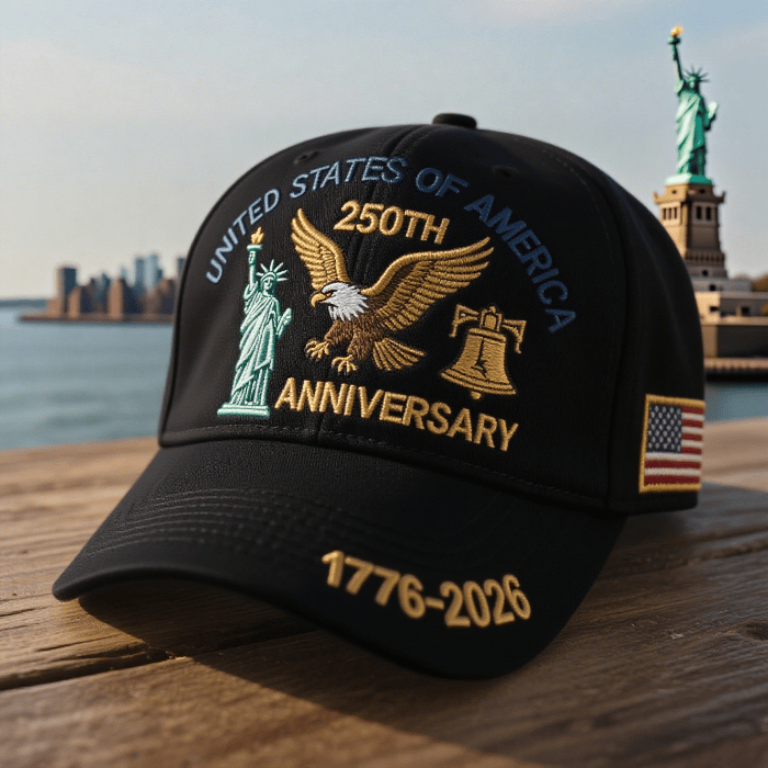 Eagle & Liberty – United States 250th Anniversary Hat