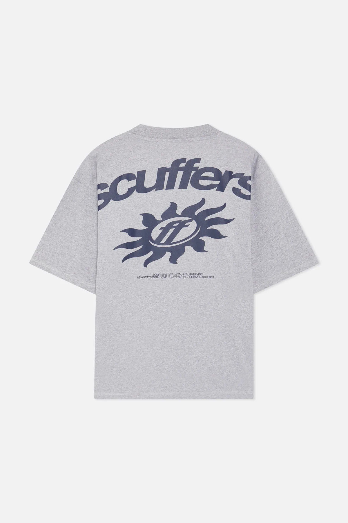 Costa Grey Melange T-Shirt