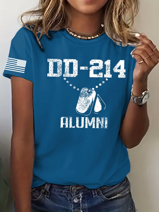 Women's DD-214 Printed T-Shirt
