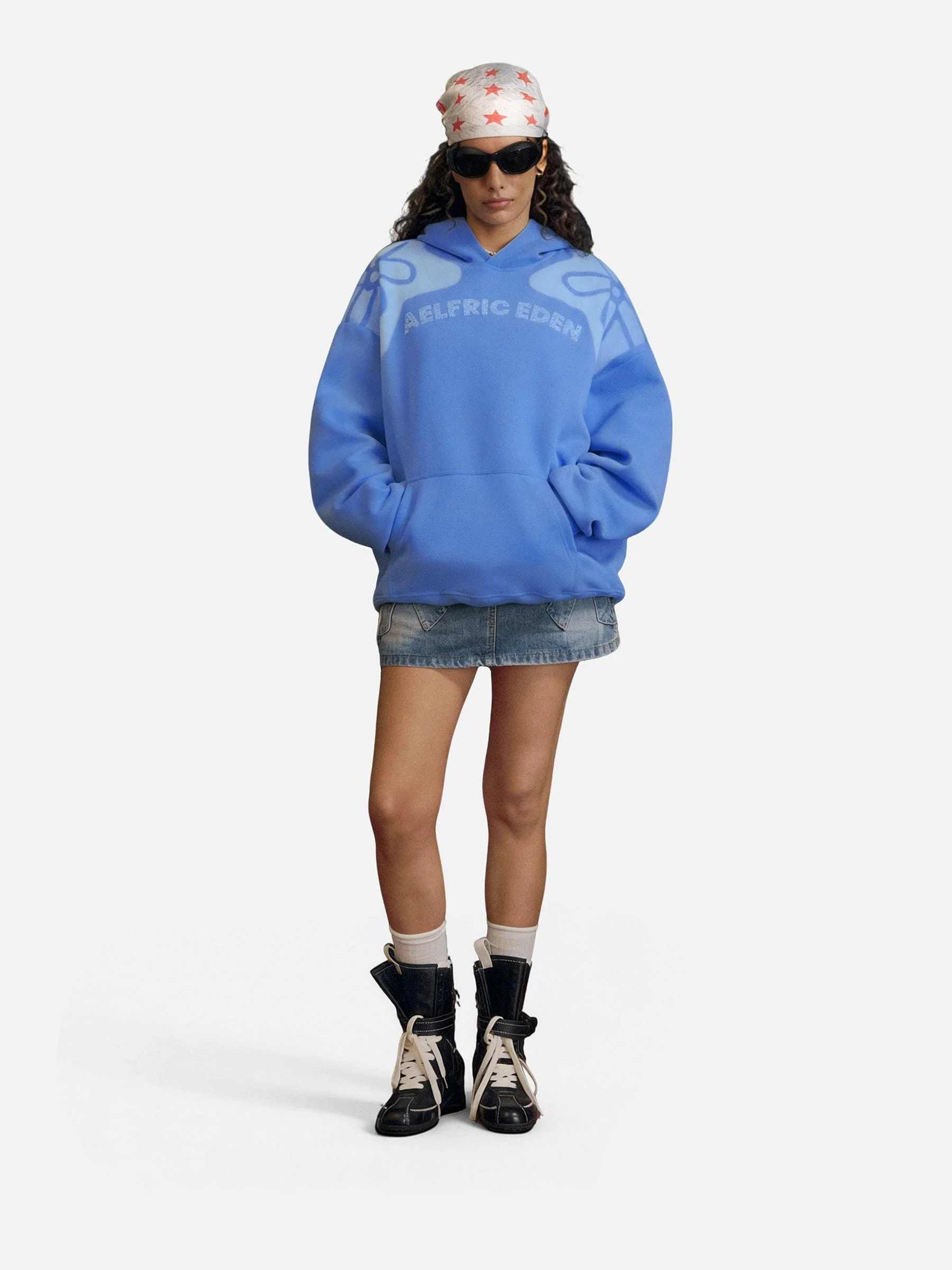 Aelfric Eden Floral Eden Star Pullover Hoodie