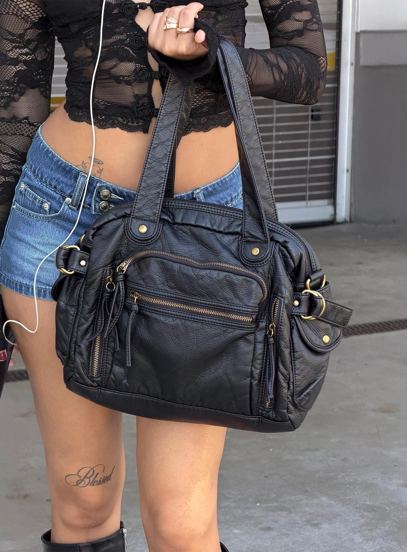 Make Memories Bag Black