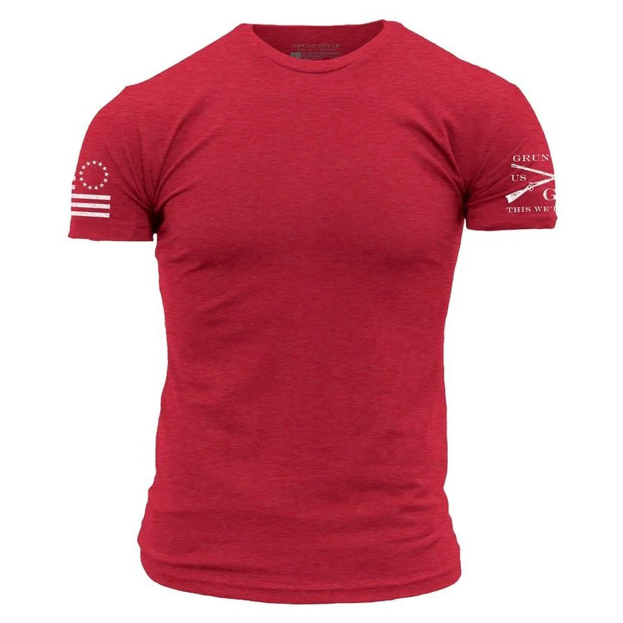 Betsy Ross Basic T-Shirt - Red