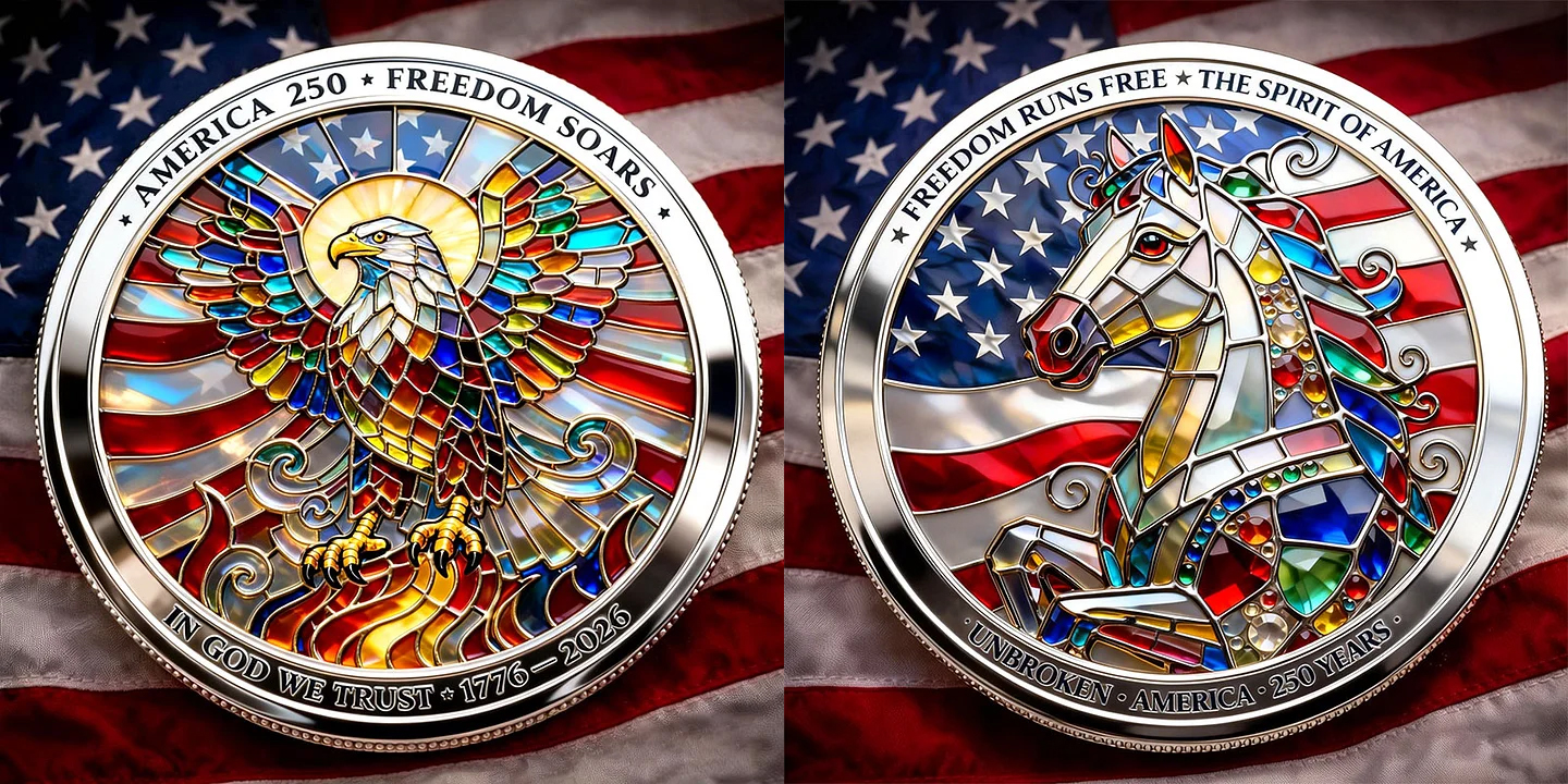 US 250th Anniversary Commemorative Coin