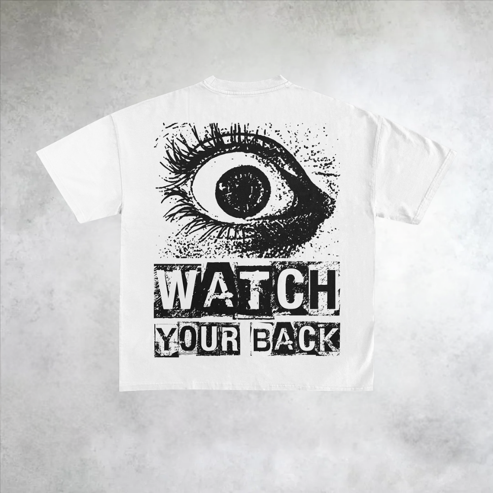 Darkness Eyes Printed Short Sleeve T-Shirt
