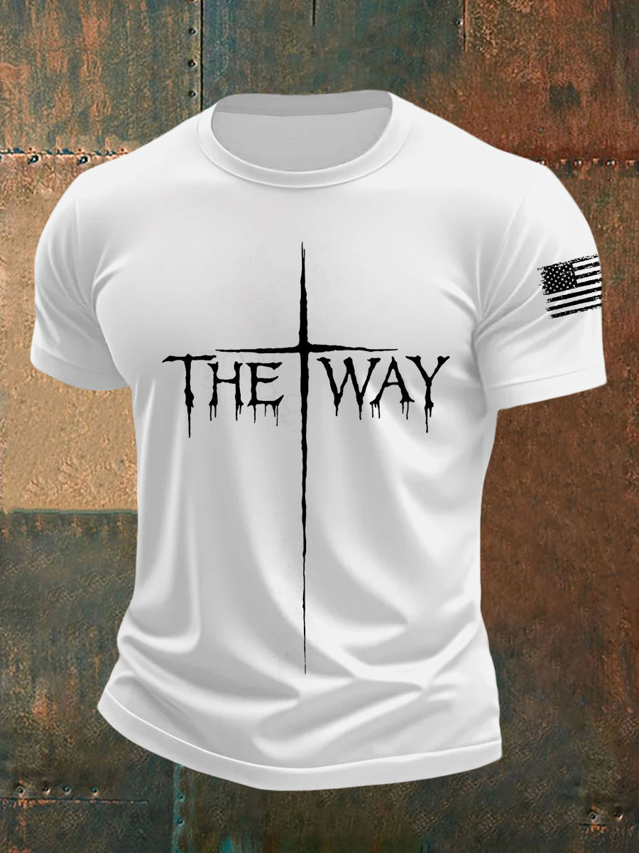 Men's The Way Cross Short-sleeved T-shirt