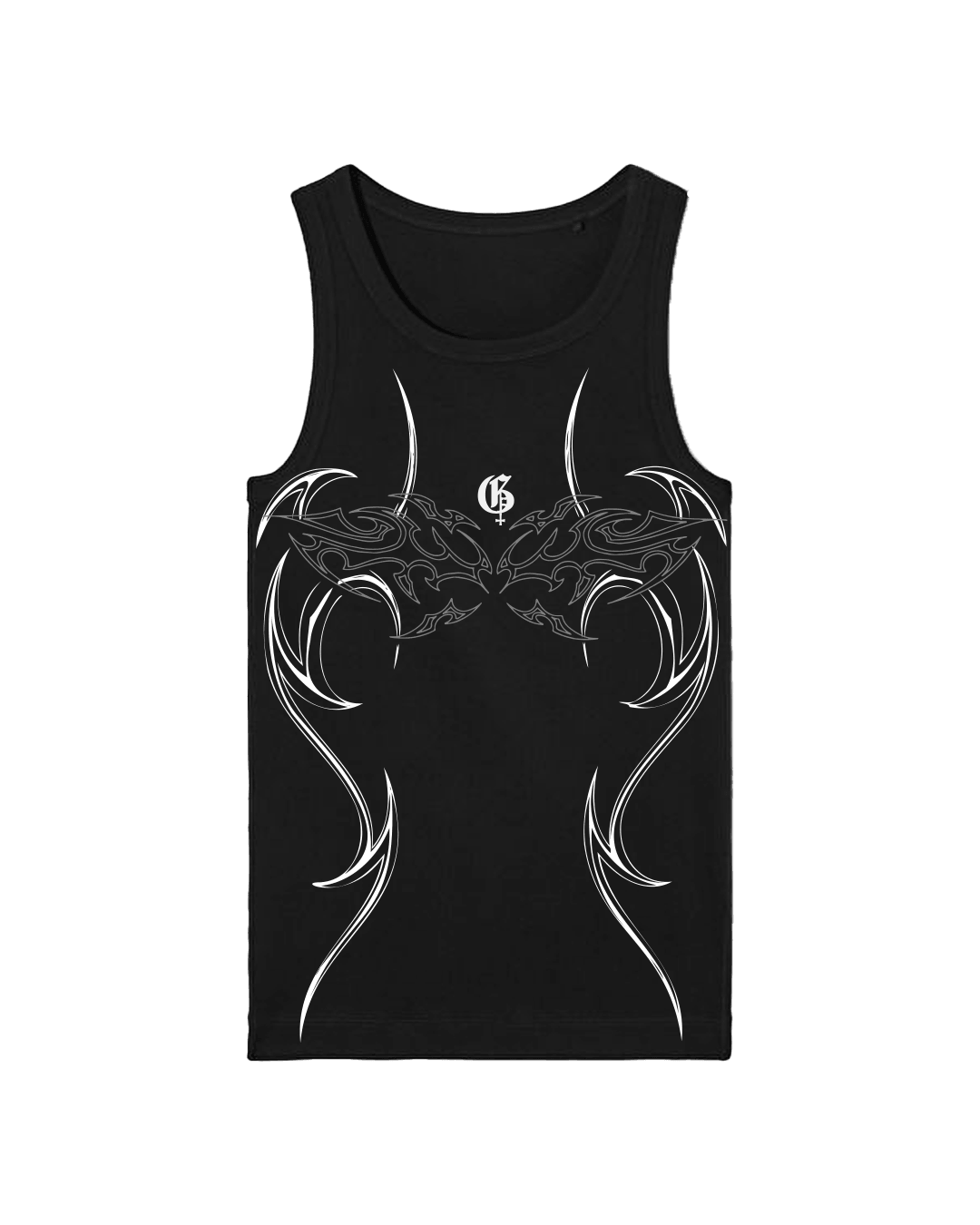 Onyx Black Compression Tank Top