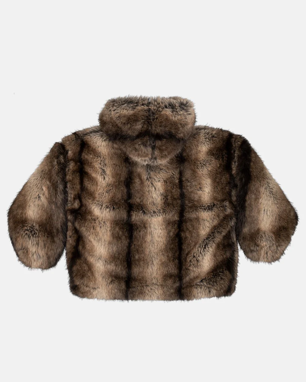 FUR HOODIE JACKET