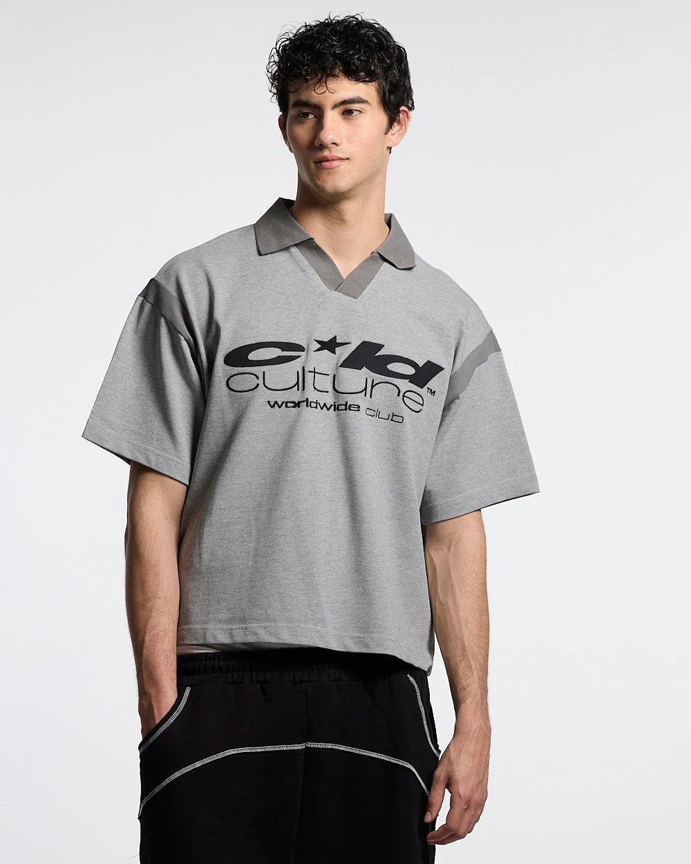 RAW CITY POLO GREY