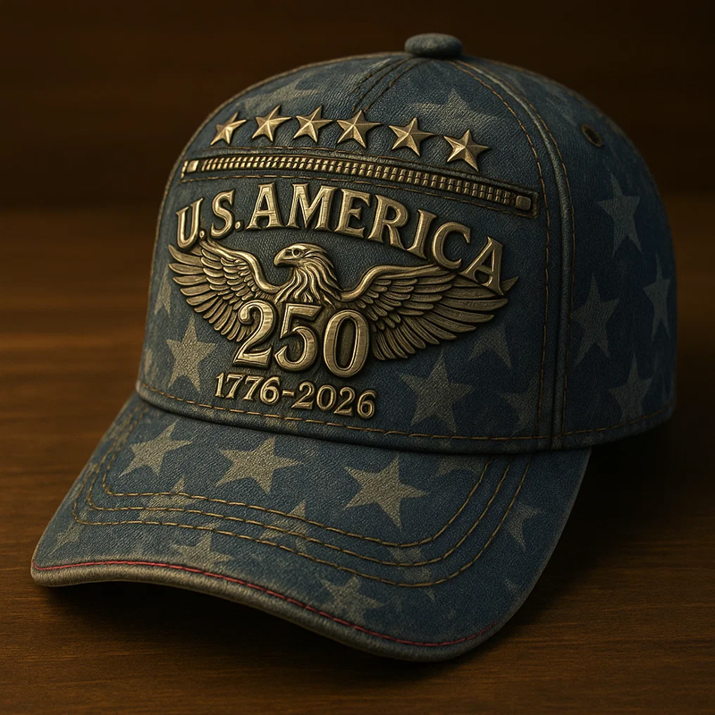 US 250th Anniversary Printed Casual Hat