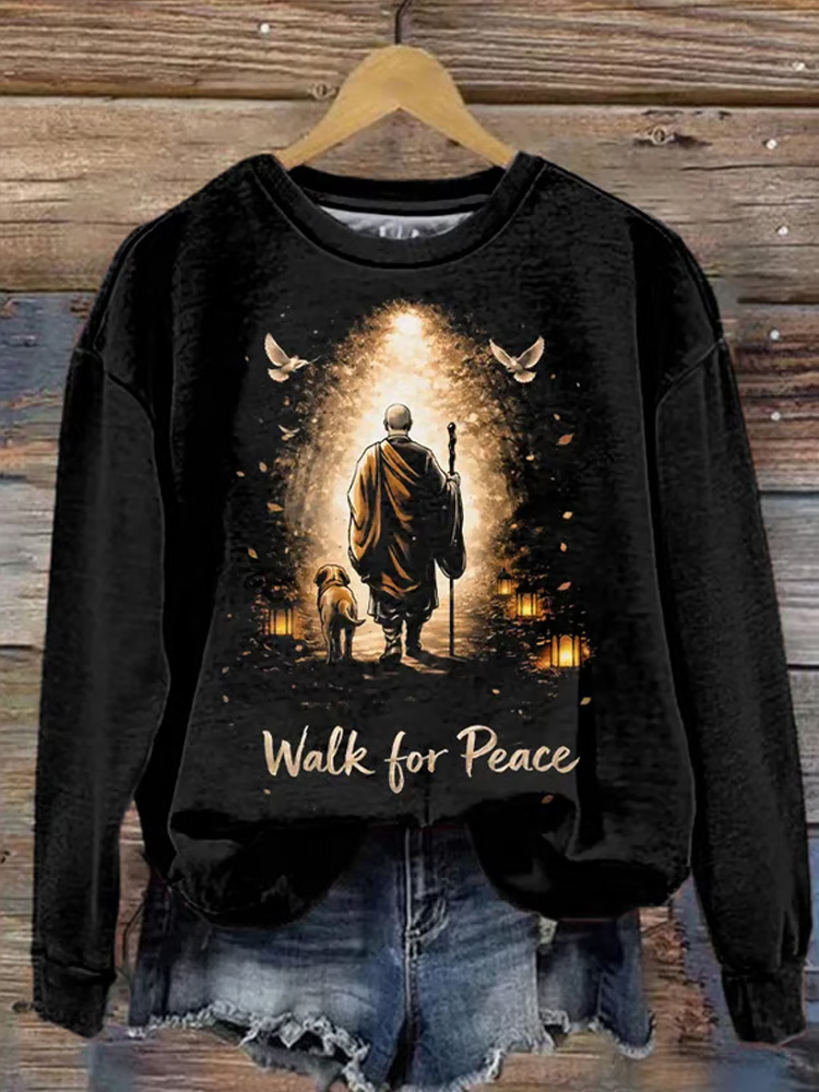 Walk For Peace Women's Sweatshirt