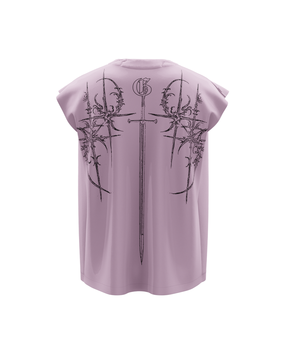 Demon Coral Unisex Boxy Vest