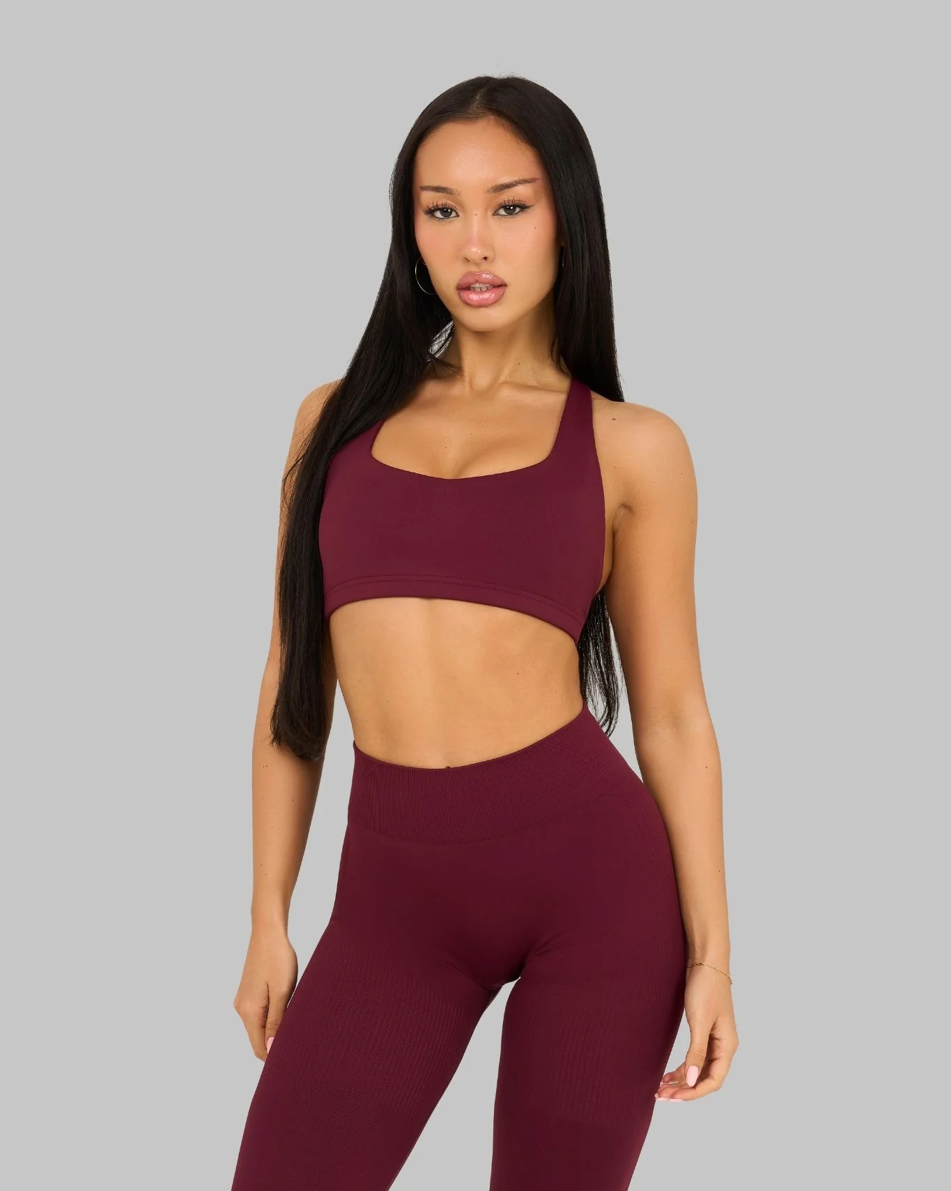 Elevate™ Sculpting Medium Impact Multiway Bra | Cranberry