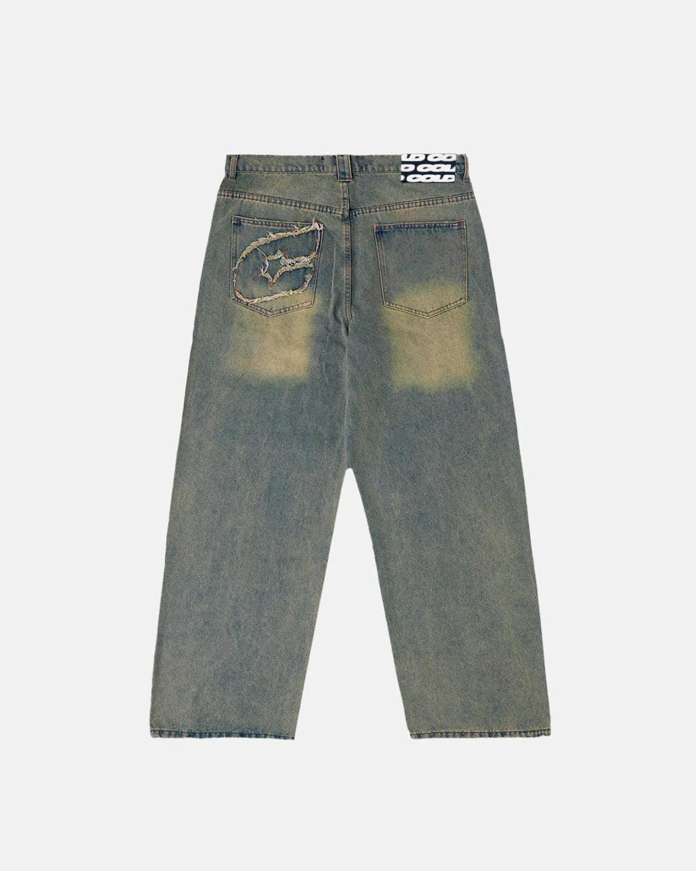 C V2 PANTS DIRTY LIGHT DENIM
