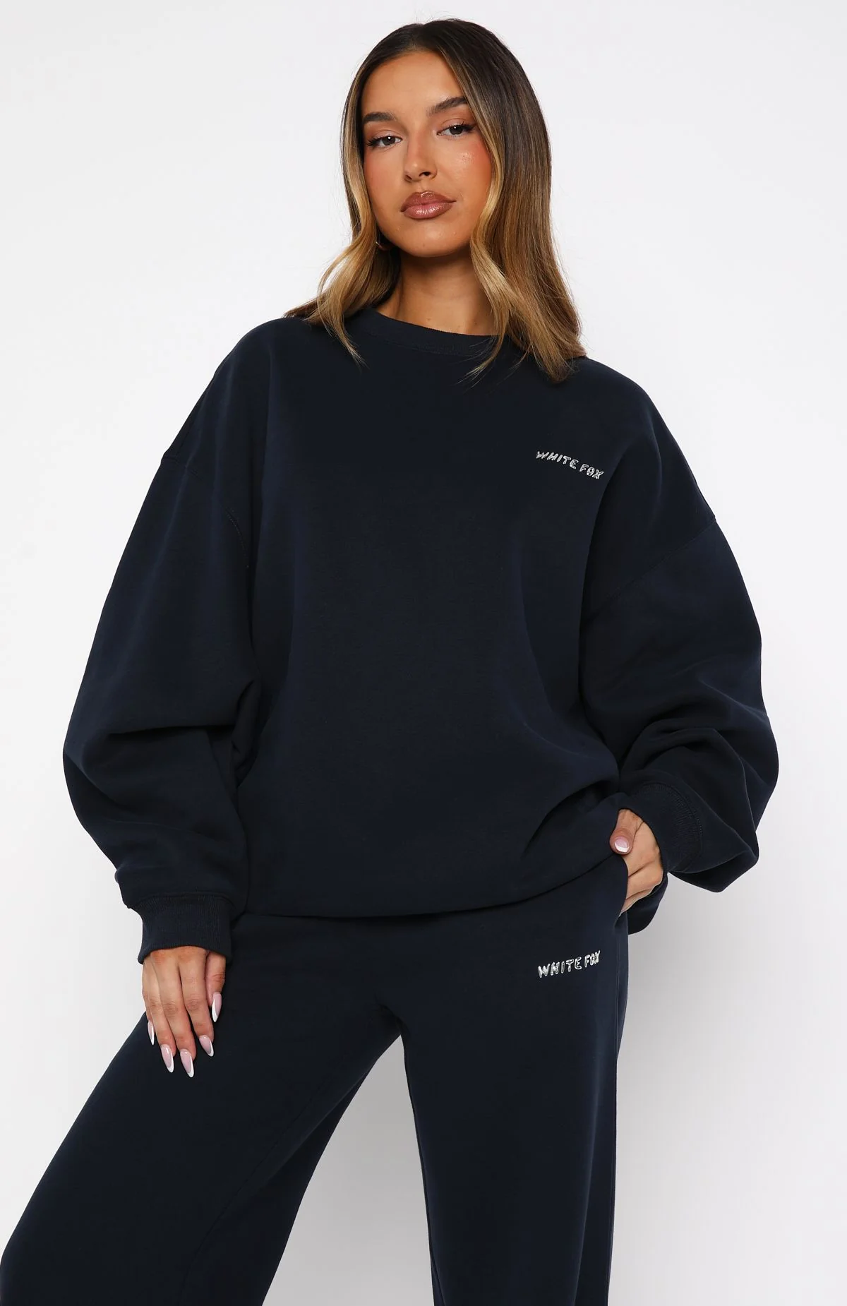 Test Drive Oversized Sweater Dark Navy