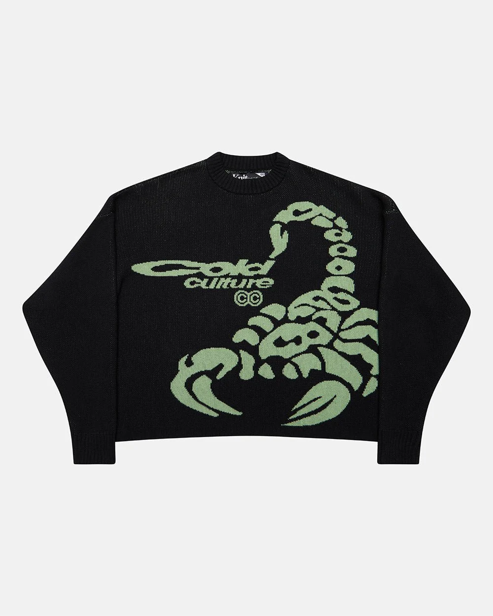 POISON KNIT BLACK AND GREEN