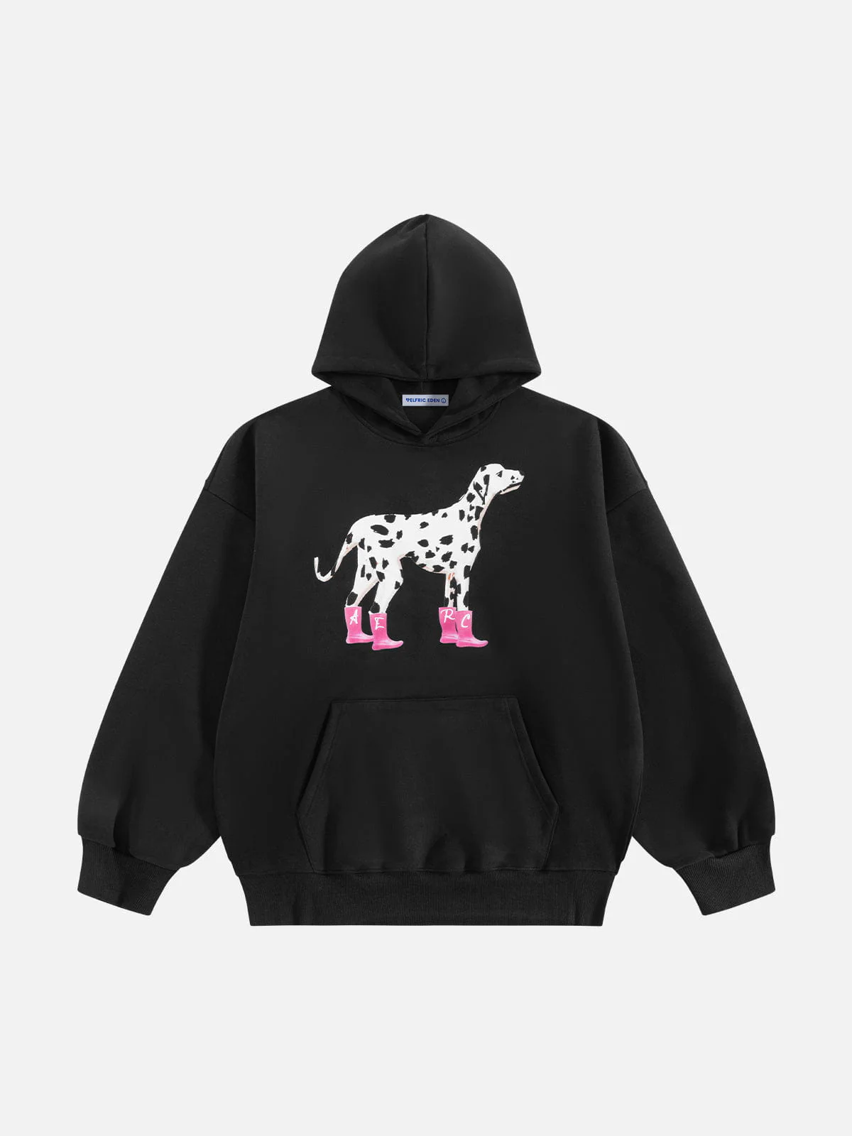 Aelfric Eden Dalmatian Pattern Pullover Hoodie