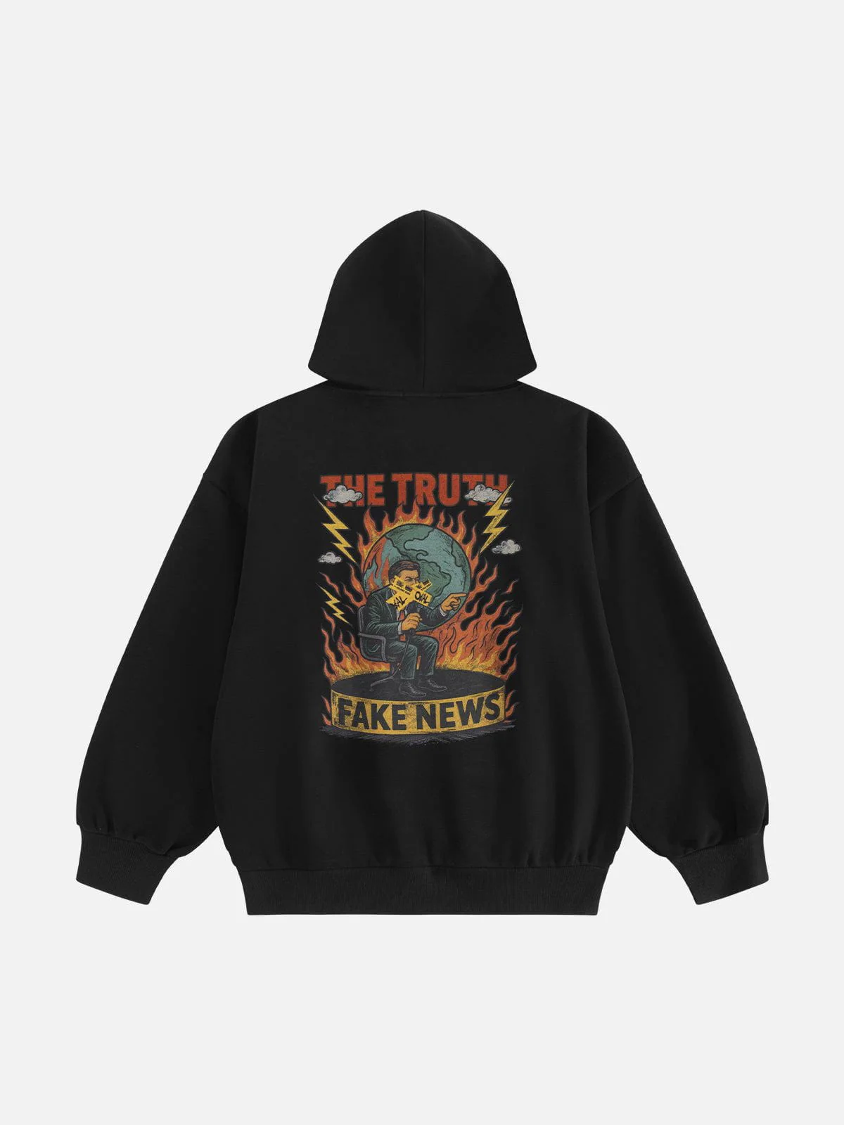 [COMPLEXCON] FAKE NEWS OIAL Tape Hoodie
