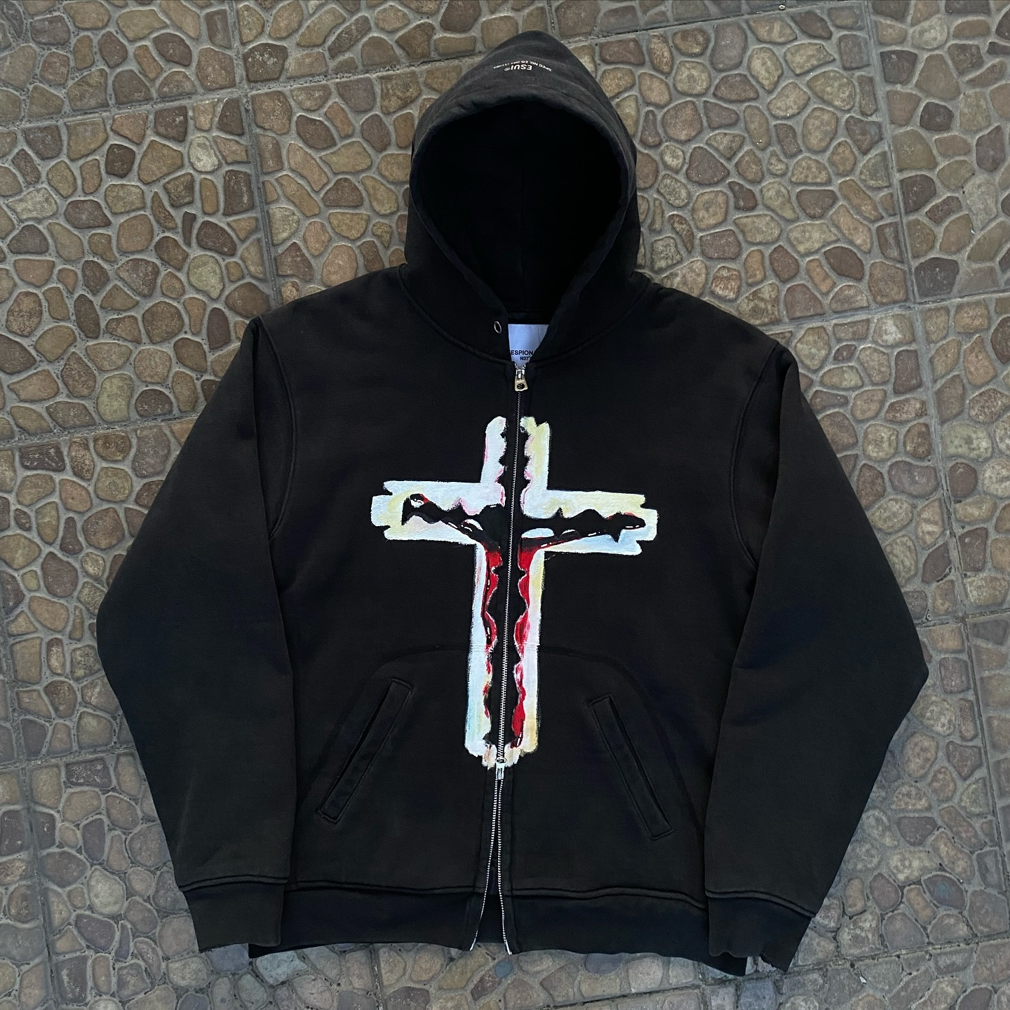 Jesus 2-Way Zip Hoodie