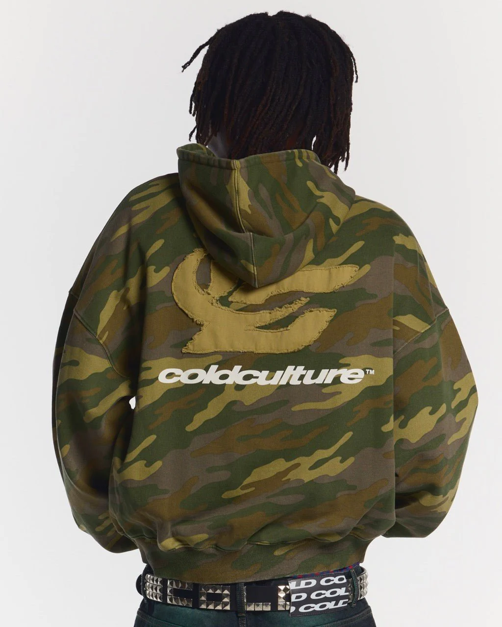 STRASS CAMO HOODIE