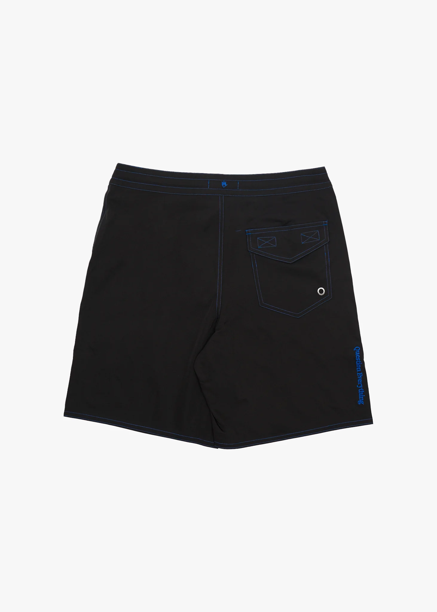 AFENDS Mens Skeletor - Surf Related V2 Boardshort 19" - Black
