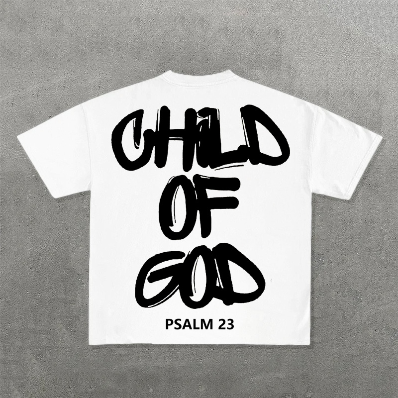 Unisex Child Of God Print T-shirt