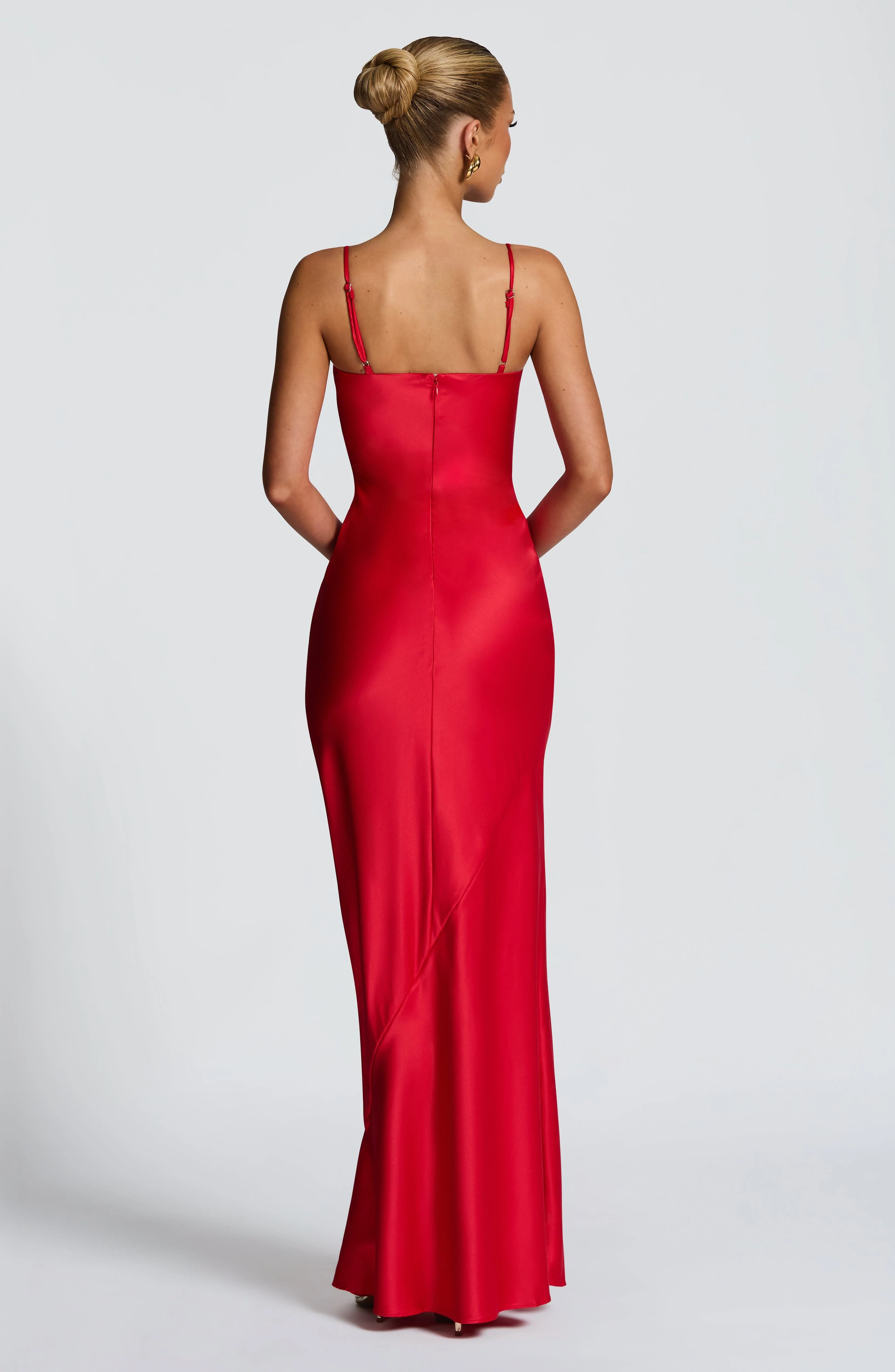 Athena Maxi Dress - Red