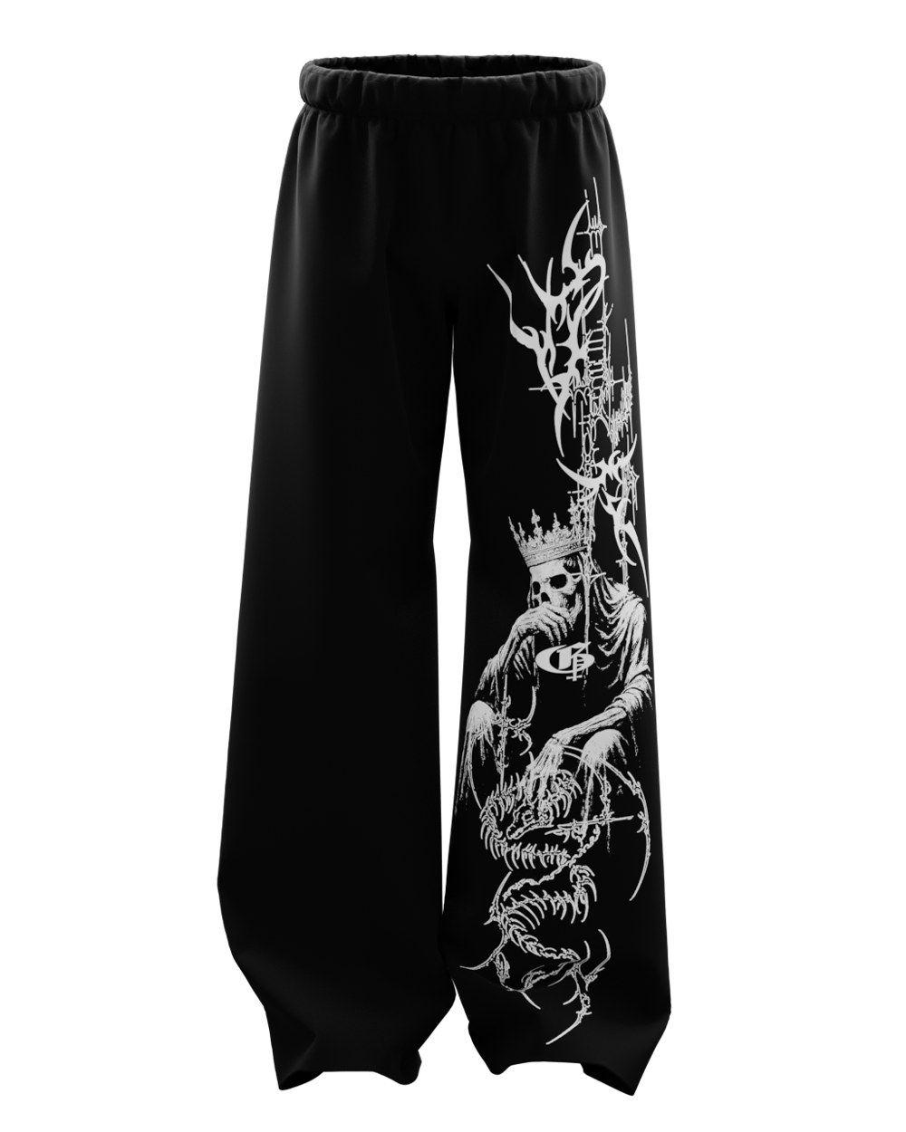 Demonitor Unisex Straight Fit Baggy Pants